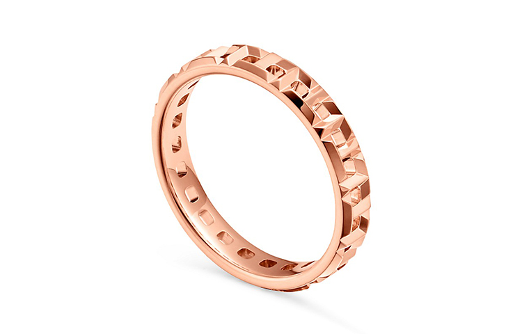 Tiffany & Co. Tiffany T True Rose Gold Ring Unisex Couple Design. GRP10820 圖 3