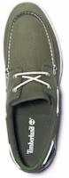 Lookbook Timberland添柏嵐 2-Eye Boat 聯合碼頭 經典休閒板鞋 綠色