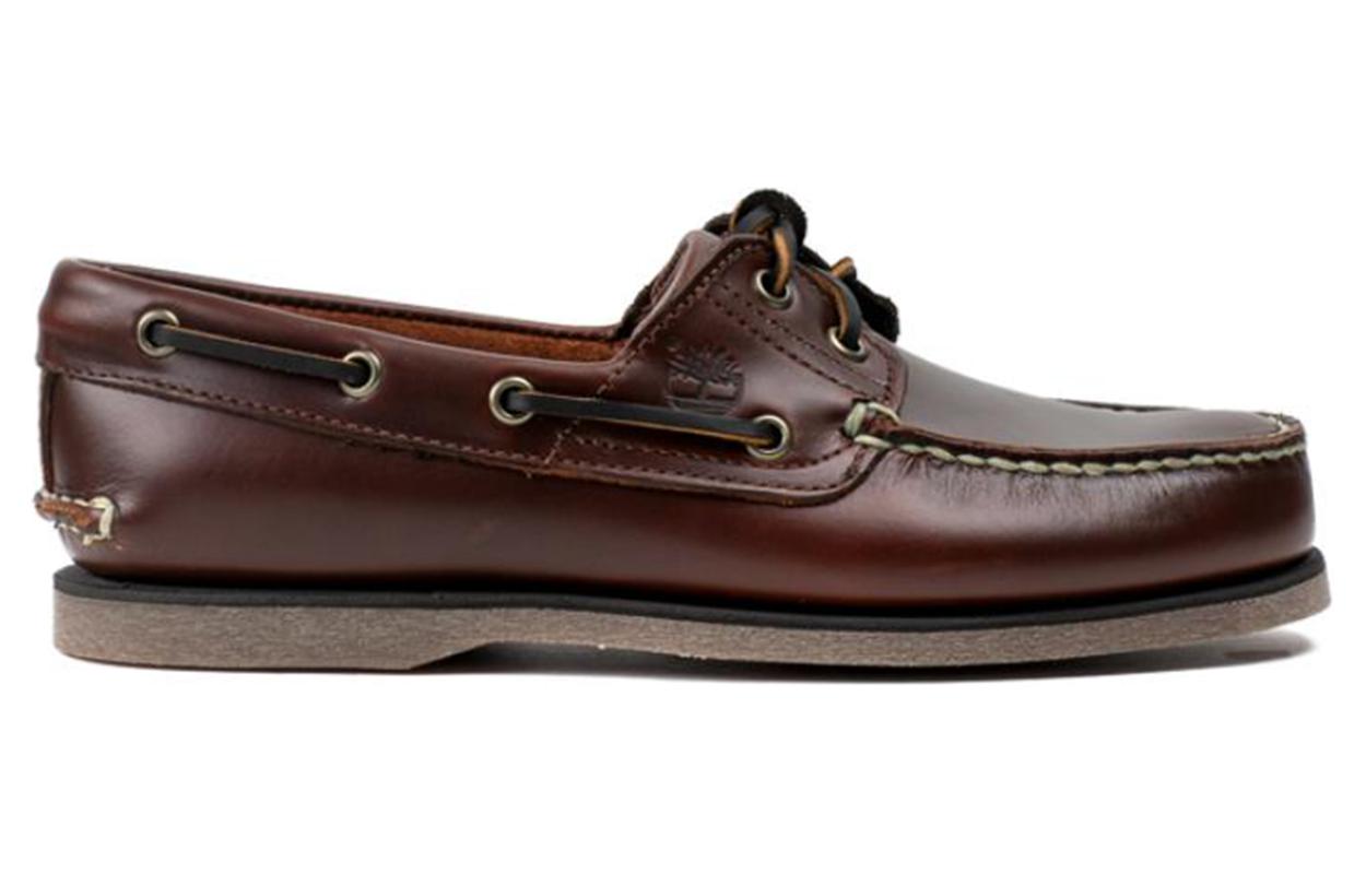 Lookbook Timberland 2-Eye Lug Sepatu Perahu 'Coklat' 25077W