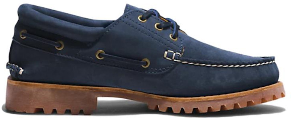 Timberland 3-Eye Lug Jahitan Tangan 'Navy' A5SPH019 Order Timberland 3-Eye Lug Jahitan Tangan 'Navy' A5SPH019