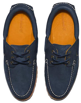 Timberland 3-Eye Lug Jahitan Tangan 'Navy' A5SPH019 Shop Timberland 3-Eye Lug Jahitan Tangan 'Navy' A5SPH019