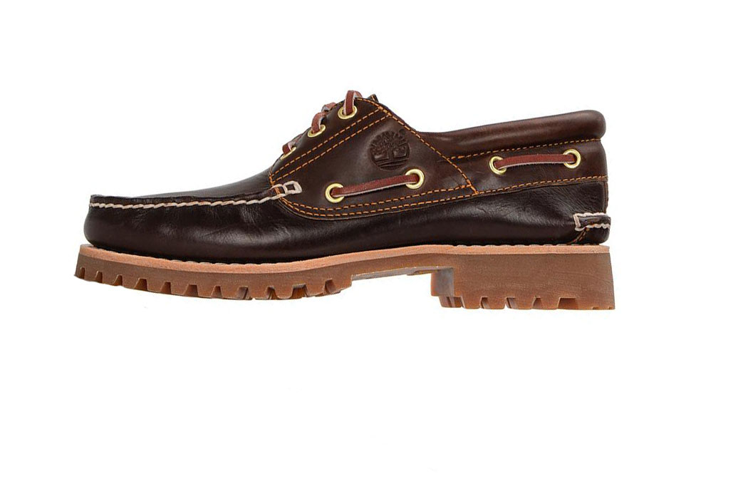 Timberland 3-Eye Lug Handsewn Boat Shoe 'Brown' 30003214