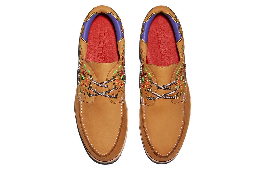 Shop Timberland三孔靴鞋 x CLOT '小麦色' A5Z9BW
