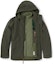 Order Timberland 3-in-1 Jaket Hood Boleh Tanggal Logo Hijau Tentera Outdoor. A2FX3-A58