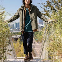 Timberland 3-in-1 Jaket Hood Boleh Tanggal Logo Hijau Tentera Outdoor. A2FX3-A58 Details for Timberland 3-in-1 Jaket Hood Boleh Tanggal Logo Hijau Tentera Outdoor. A2FX3-A58