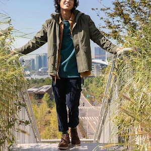 添柏岚户外3合1可拆帽徽标夹克军绿色. A2FX3-A58 Details for 添柏岚户外3合1可拆帽徽标夹克军绿色. A2FX3-A58