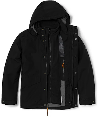 Timberland三合一可拆式連帽外套 黑色戶外服飾 A2FX3-001 Buy Timberland三合一可拆式連帽外套 黑色戶外服飾 A2FX3-001