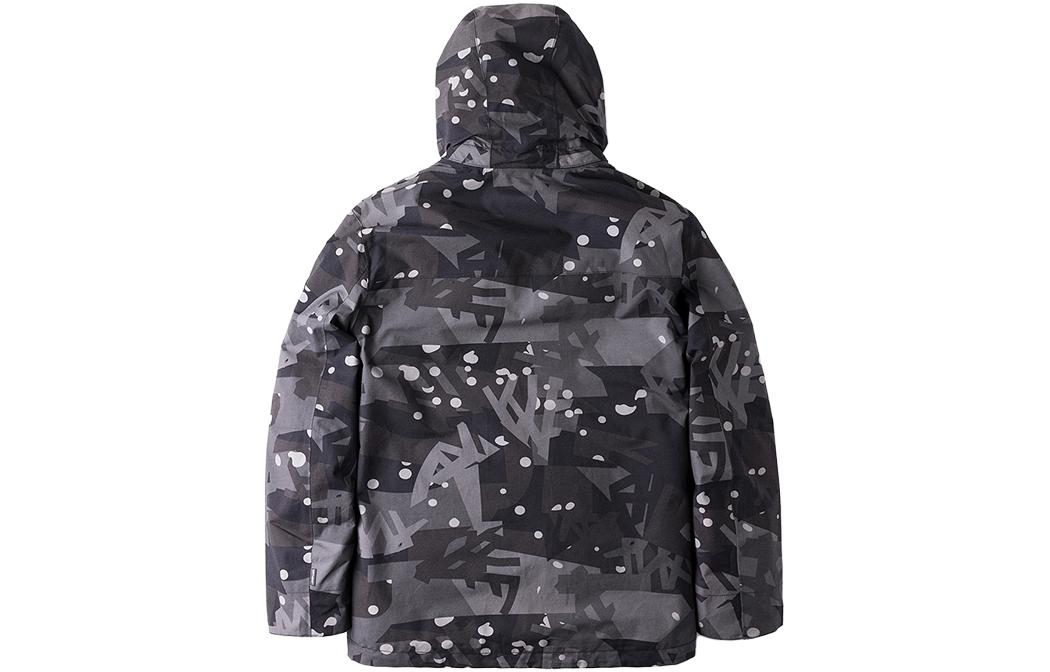 Lookbook 팀버랜드 3-인-1 아웃도어 재킷 그레이 - 후드 긴팔 재킷 A1NCPM87