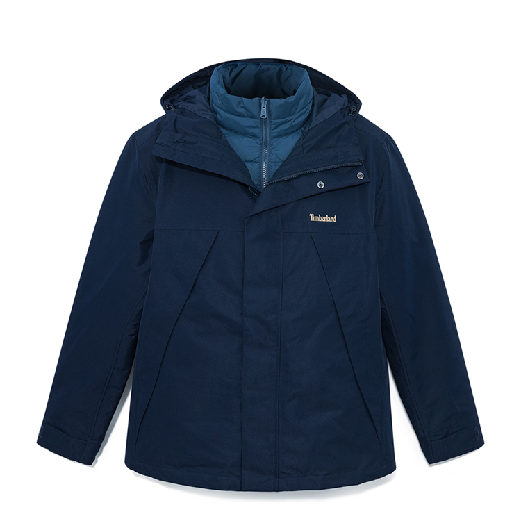 Timberland 3-in-1 Outdoor Waterproof Windproof Jacket  Deep Sapphire Blue A41UB433