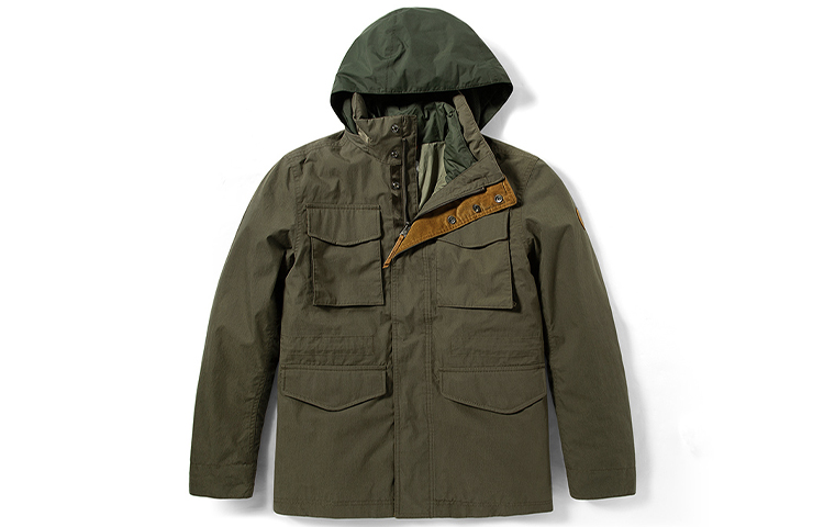 Timberland 3-in-1 Waterproof Multi-Pocket Hooded Jacket Men’s Olive Green A2EYQ-A58