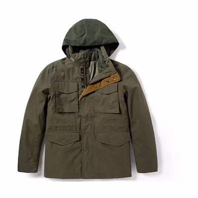 Timberland 3-in-1 Waterproof Multi-Pocket Hooded Jacket Men’s Olive Green A2EYQ-A58