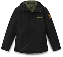 Timberland 3-in-1 Waterproof Windproof Breathable Jacket - Black. A41V3001 Timberland 3-in-1 Waterproof Windproof Breathable Jacket - Black. A41V3001