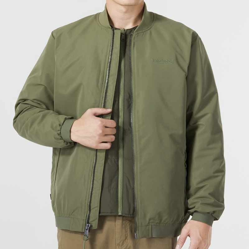 Lookbook 添柏岚三合一防水防风透气夹克 军绿色 A6M4N590