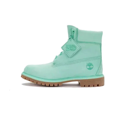 Timberland 50th Anniversary Edition PRM 6 Inch Waterproof Boot 'Light Green Nubuck'