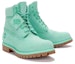 Shop Boot Premium Kalis Air 6-Inci Edisi Ulang Tahun Ke-50 Timberland 'Hijau Muda Nubuck'. A5VK9W