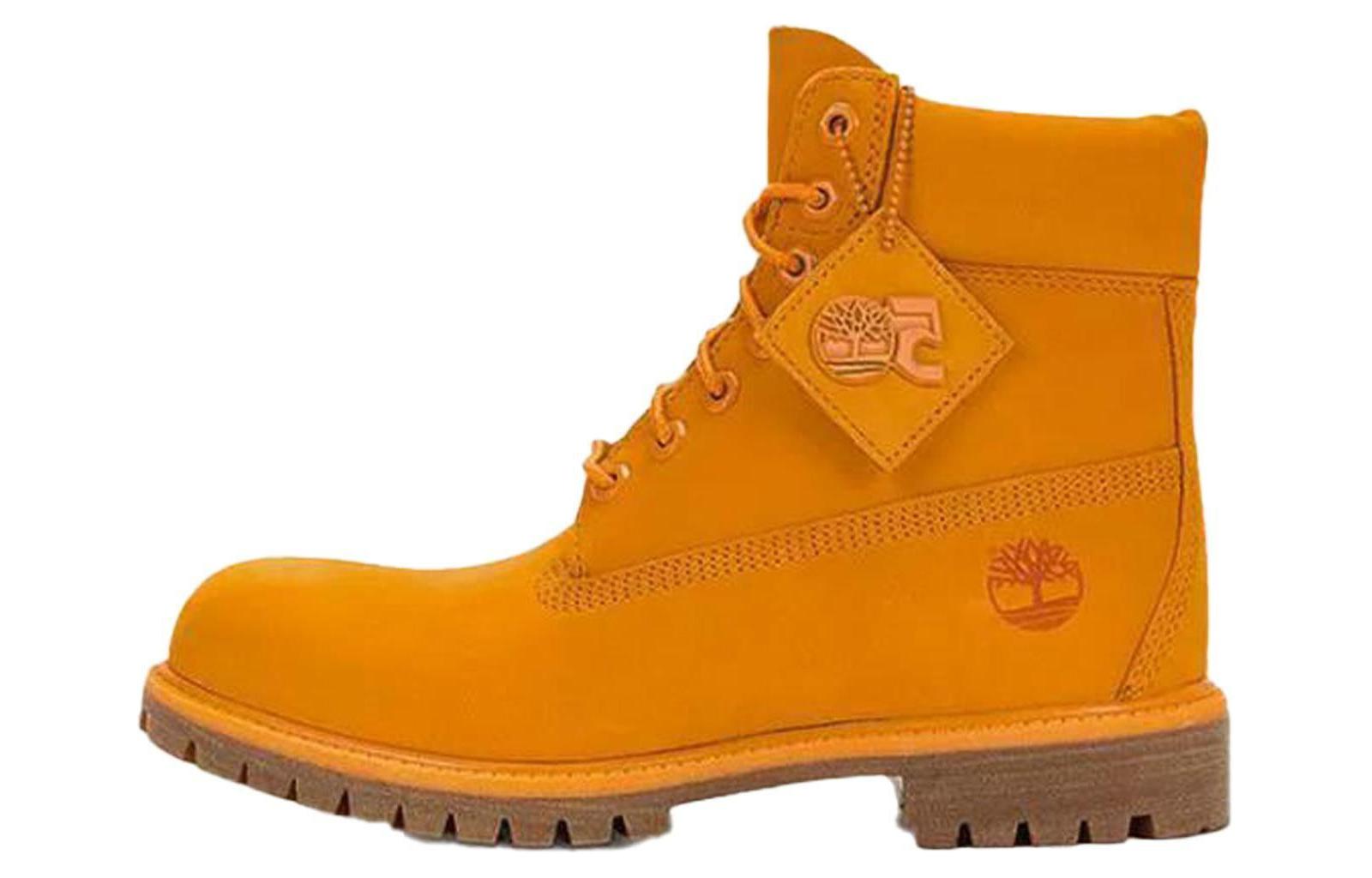 Timberland 50th Anniversary Edition Premium 6 Inch Waterproof Boot 'Medium Orange Nubuck' A5VJNW