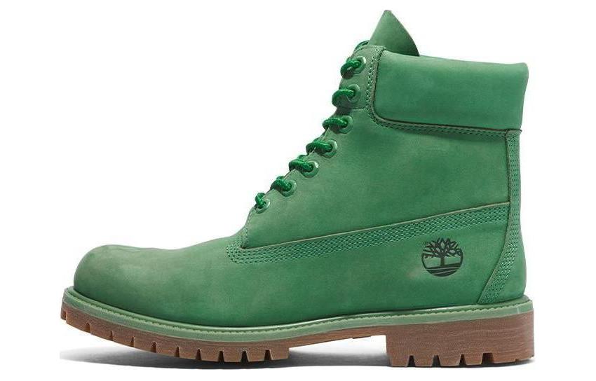 Timberland 50th Anniversary Edition Premium 6 Inch Waterproof Boot 'Medium Green Nubuck' A5VMHW