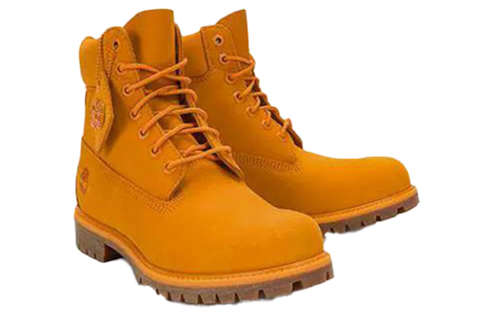 Purchase Timberland Edisi 50th Anniversary Premium Boot 6 Inch 'Medium Orange Nubuck' Tahan Air A5VJNW