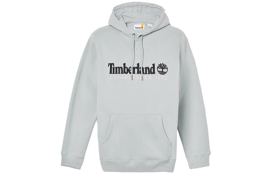 Timberland 50th Anniversary Embroidered Logo Hoodie Unisex - Gray A6S5W-EA3