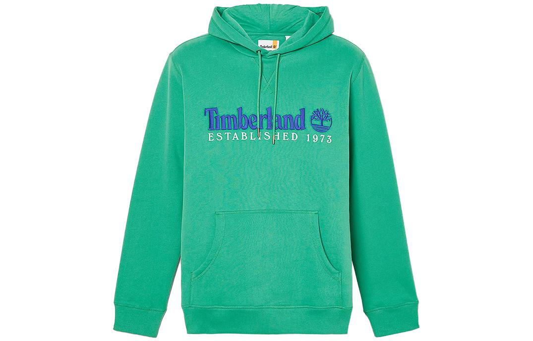 Timberland 50th Anniversary Embroidered Logo Hoodie Unisex Green A6S5W-ED3