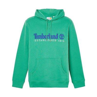 Timberland 50th Anniversary Embroidered Logo Hoodie Unisex Green A6S5W-ED3