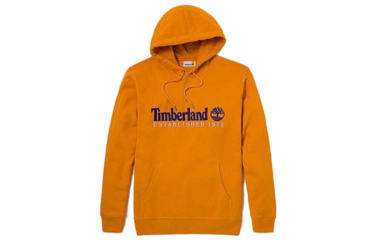 Timberland 50th Anniversary Hoodie Unisex Orange Yellow Long Sleeve A2E2C-ED1