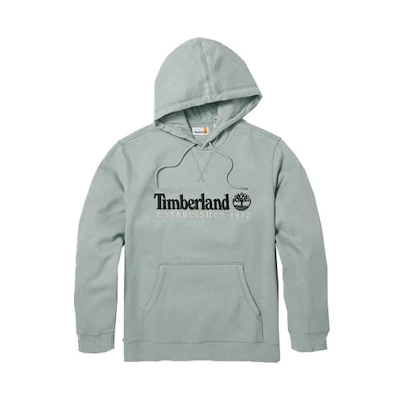 Timberland 50th Anniversary Unisex Hoodie Mineral Gray Long Sleeve A2E2C-EA3