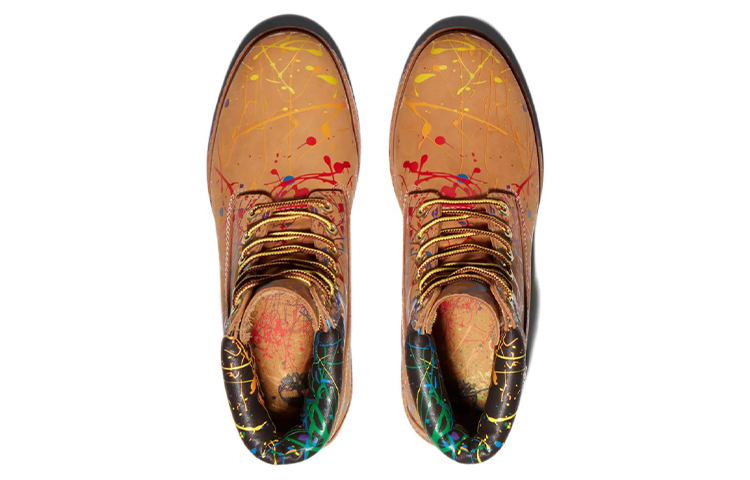 Shop ティンバーランド 6インチ ペイントスプラッシュ ブーツ A5MJX231