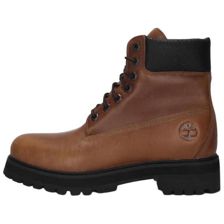 Timberland 6-Inch Lace Up GTX Boot Brown Martin Boots Comfortable Short A6E71-EN2