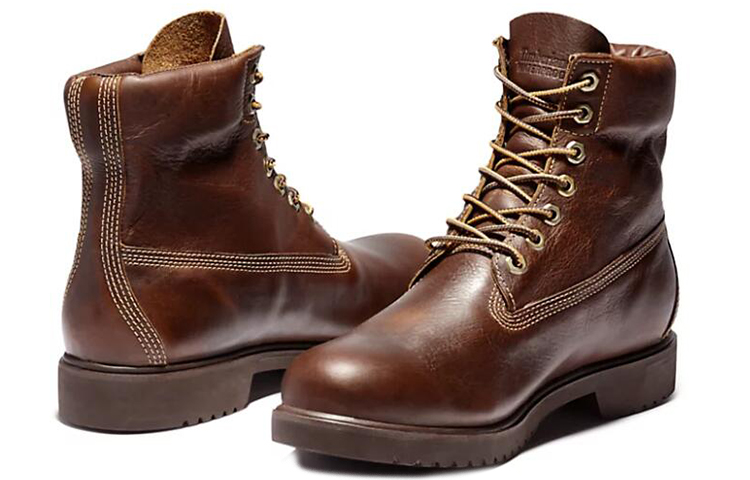 Lookbook Timberland Sepatu Premium 6-Inci 'Coklat Tua' A2F58F13