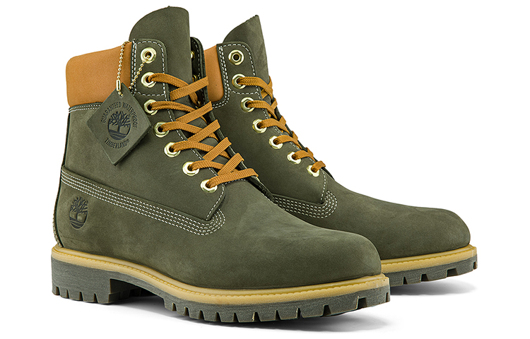Shop Timberland 6-Inch Premium Boot 'Hijau Tentera' A2JC9
