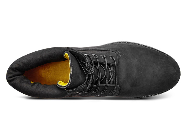 Lookbook Timberland 6-Inch Premium Perforated Boot 'Black Nubuck' A1YN7