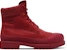 Timberland 6" But Premium Bee Line Getah Hujung WP Merah Nubuck TB0A5ZQ3626
