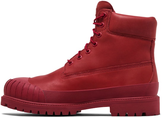 Timberland 6" Boot Premium Bee Line Rubber Toe WP Red Nubuck TB0A5ZQ3626 Lookbook Timberland 6" Boot Premium Bee Line Rubber Toe WP Red Nubuck TB0A5ZQ3626
