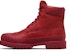 Timberland 6" But Premium Bee Line Getah Hujung WP Merah Nubuck TB0A5ZQ3626