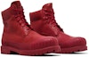 Cheap Timberland 6" But Premium Bee Line Getah Hujung WP Merah Nubuck TB0A5ZQ3626