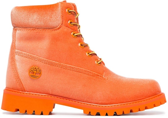(Women) Timberland 6 Boot Off White 'Orange Velvet' OWIA083R184780161900 Buy (Women) Timberland 6 Boot Off White 'Orange Velvet' OWIA083R184780161900