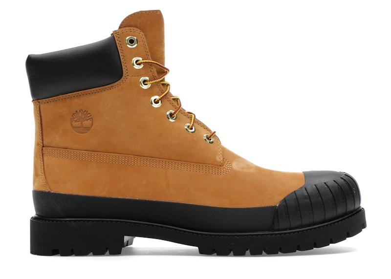 Timberland 6" Premium Boot Rubber Toe Wheat Black A2Q41-231
