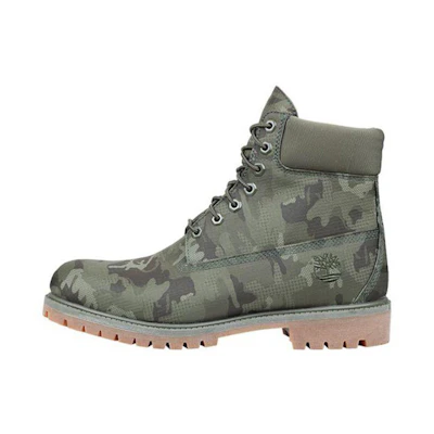 Timberland 6 Inch PRM Waterproof Boots 'Green Camouflage'