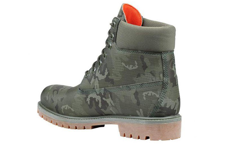 Timberland 6 Inch PRM Waterproof Boots 'Green Camouflage' 圖 3