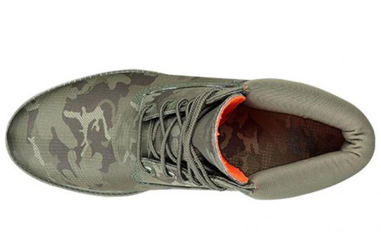 Timberland 6 Inch PRM Waterproof Boots 'Green Camouflage' 圖 4