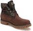 Order Timberland Roll Top Kasut Pertengahan 'Coklat Hijau Corak Kamuflaj' A1UCN243