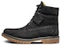 But Timberland 6-Inci Premium Perforated 'Kulit Hitam Nubuck' A1YN7