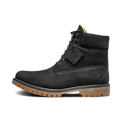 Timberland 6-Inch PRM Perforated Boot 'Black Nubuck'