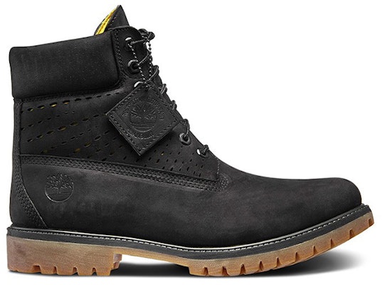 Timberland 6-Inch Premium Perforated Boot 'Black Nubuck' A1YN7 Order Timberland 6-Inch Premium Perforated Boot 'Black Nubuck' A1YN7