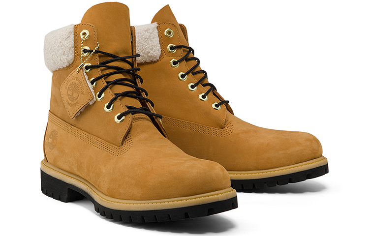(W) Timberland 6 Inch PRM Shearling Boots 'Wheat Nubuck' 圖 4