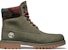 But Timberland 6 Inci Premium 'Hijau Gelap Nubuck dengan Kolar Penyamaran' A2KC5A58