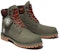 But Timberland 6 Inci Premium 'Hijau Gelap Nubuck dengan Kolar Penyamaran' A2KC5A58
