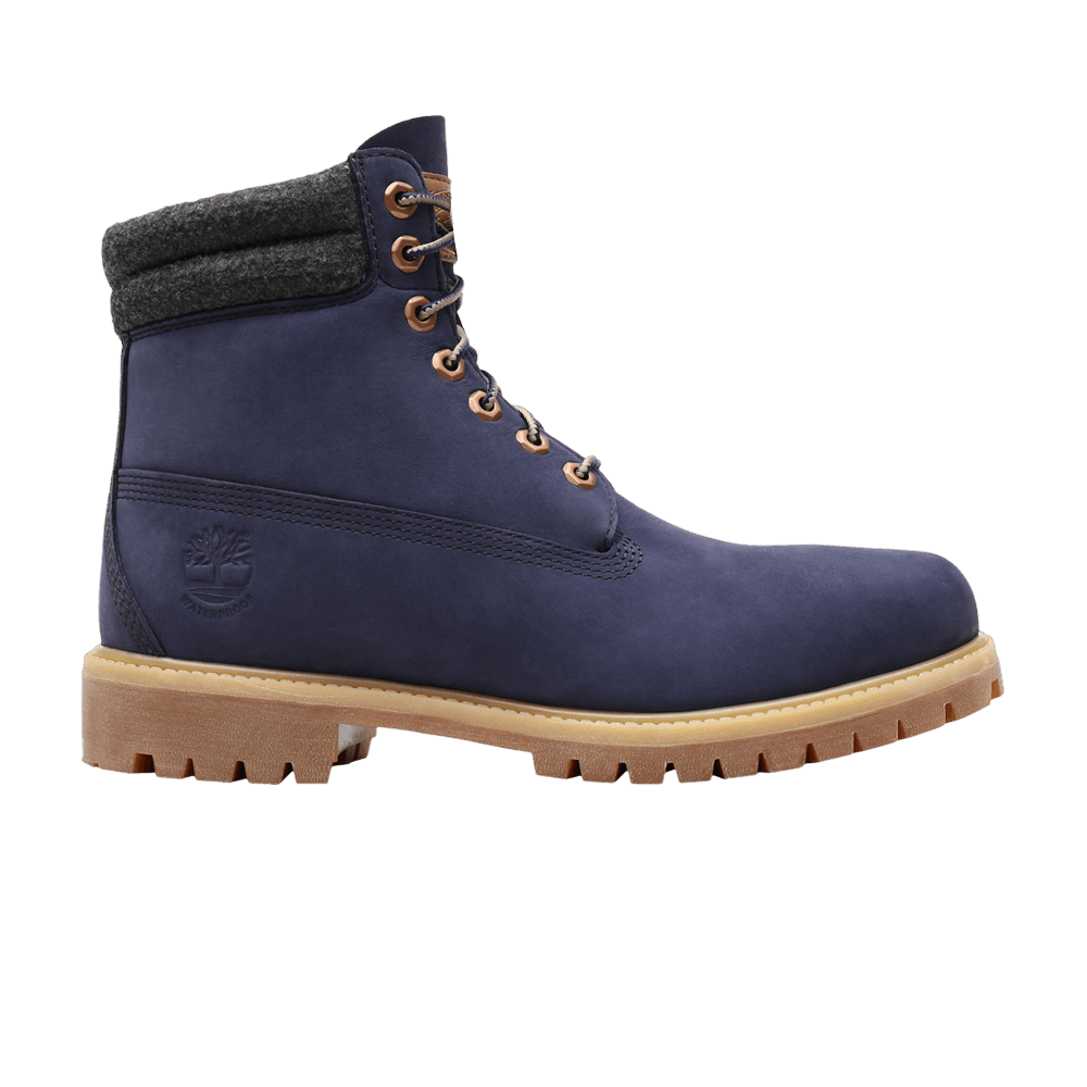 Timberland 6 Inch Double Collar Boot 'Navy Nubuck' TB0A1ZKJ-451