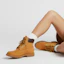 Order Timberland 6 Inch Double Collar Waterproof Basic 'Wheat Nubuck' A27TPW